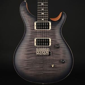 PRS CE24 2017 Ltd in Satin Faded Grey Black / Purple Burst with Gigbag #239323