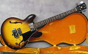 1969 GIBSON EB2D - SUNBURST - OHSC - ANDY BAXTER BASS & GUITARS