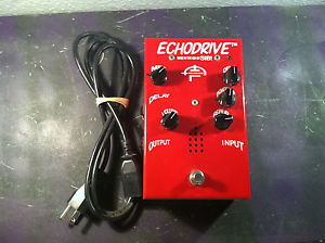 SIB ECHODRIVE TUBE DELAY/ECHO EFFECTS PEDAL w/CORD ECHO DRIVE RARE FREE SHIP