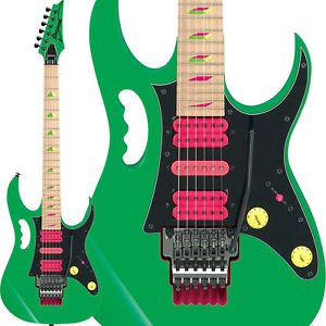 New Ibanez JEM777-LG Steve Vai Signature Electric Guitar Japan w/HC