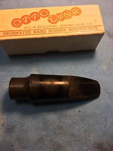 otto link early babbit blank 8* original tenor saxophone mouthpiece