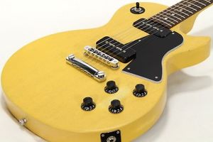 Gibson Les Paul Junior Special Faded Worn Yellow Electric Guitar Free shipping