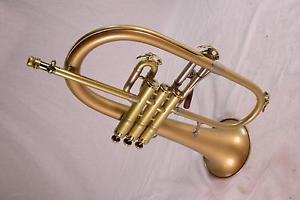 CG Conn 'Vintage One' 1FRSLB Flugelhorn Satin Brass Lacquer MINT QuinnTheEskimo