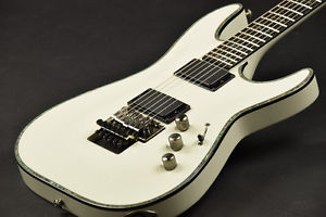 SCHECTER AD-C-1-HR-FR White Used From Japan #A126