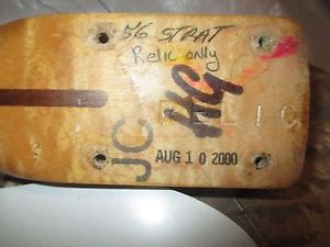 FENDER STRATOCASTER - JOHN CRUZ - '56 CUSTOM SHOP RELIC - SUPER FLAMED NECK