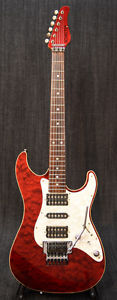 SCHECTER SD-II Red Passive HSH Pickup E-Guitar Free Shipping