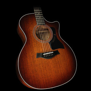 Taylor 324ce Mahogany Top Grand Auditorium Acoustic/Electric Guitar Natural