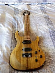 Kiesel Aries A7 2015 Tung-Oiled 7 String Electric Guitar USA Carvin Piezo Americ