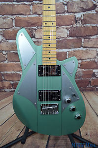 New Reverend Billy Corgan Signature Electric Guitar Satin Metallic Alpine