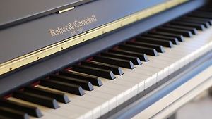 Kohler & Campbell 48" Upright Piano Satin Ebony KC-121 M