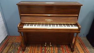 Small Reconditioned Vintage "Chappell" Overstrung Piano. Nationwide Delivery