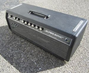Fender Super-Sonic Head, 60 Watt, Black Tolex, Grey Grill Cloth