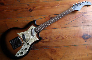 VERY RARE VINTAGE 60s FRAMUS STRATO MADE IN BAVARIA MIT GESCHWUNGENER KOPFPLATTE