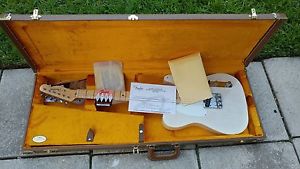 Fender American Vintage '58 Telecaster Electric Guitar Aged White Blonde