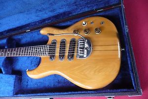 Greco GOII750 Fujigen Japan Vintage Through Neck 1978 Natural+Hard Case