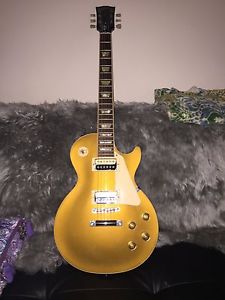 2012 Gibson Les Paul Traditional Pro- Gold Top w/ Darkback and Slash Pickups