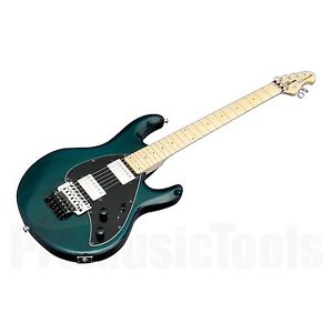 Music Man USA Silhouette FR HH Trans Teal Limited Edition MN * NEW * floyd rose