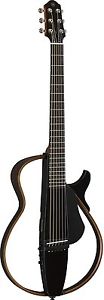 Yamaha silent guitar steel string specification translucent black SLG 200S TBL