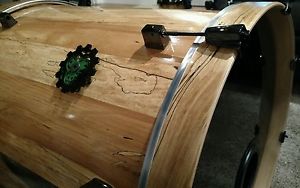 Stave drum kit spalted