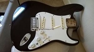 Fender GC-1 Made In America 1997 Black Roland Ready Stratocaster Body Only
