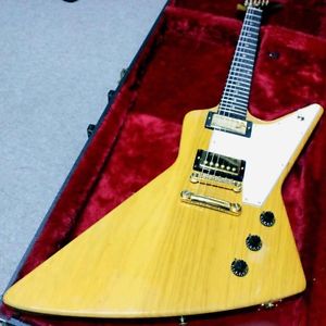 Gibson Custom Shop Explorer Korina It is made in 1983 Electric Guitar