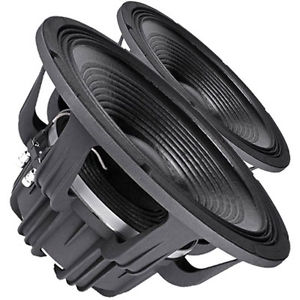 Pair Faital Pro 15XL1400 4ohm Neodymium 15" Woofer Subwoofer 2800W 96dB Speaker