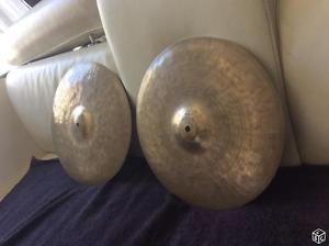 Hi hat K Zildjian & Co Istanbul Old Stamp 50s 60s