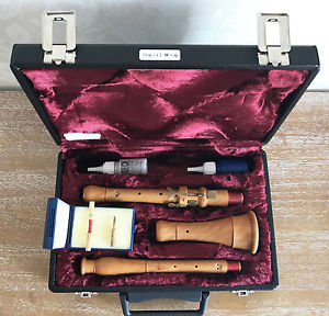 Vintage German Baroque Oboe - MOECK after Barnaba GRASSI 440Hz mint condition
