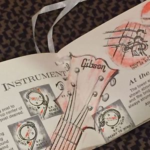 Vintage Gibson Les Paul USA Hang Tag 1970s 1971 For Lp CASE CANDY W SG Inside