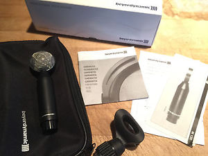 Beyer M130 Ribbon Mic In Box w/Pouch & Mount - Nice!