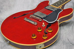 Gibson Custom Shop CS-336 Plain Top Faded Cherry, Electric guitar, y1182