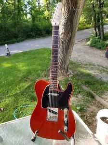 MooreTone  *Translucent Cherry  Red* USA Custom American Telecaster