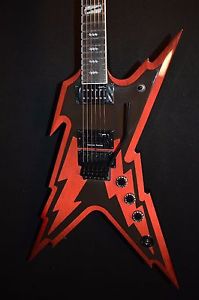 Dean Dimebag Razorbolt Black Red Electric Guitar w/ HS Case - Free Shipping!