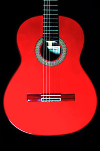 Hermanos Sanchis Lopez "Solea" Negra Flamenco Guitar