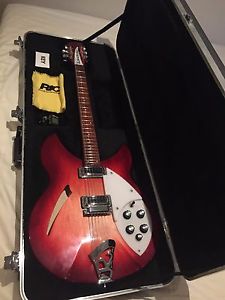 Rickenbacker 330/12 Fireglo guitar with OHSC
