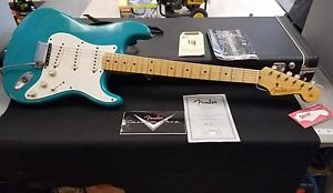 Rare Fender Custom Shop Limited edition 1956 relic Stratocaster Taos Turquoise