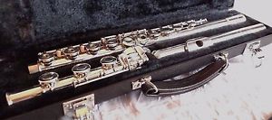 Yamaha 365II flute*NEW PADS* cleaned , adjusted & ready to play.
