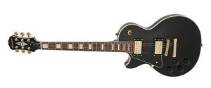 Left Handed Epiphone Les Paul Custom Pro Electric Guitar -USA Pickups And Wiring