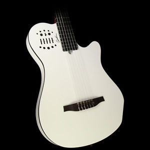 Godin Multiac Grand Concert Duet Ambiance Acoustic/Electric Guitar White