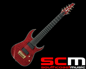 RRP$2100! IBANEZ RGIX28FEQM BGW IRON LABEL 8 STRING GUITAR RGIX 28 BRAND NEW