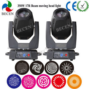 2pcs/lot 350W 17R Sharpy Beam spot wash 3in1 Moving Head Light DJ stage lights