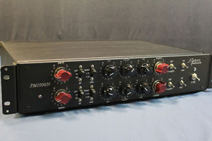 Vintage Yamaha PM1000 mic preamps. Racked and Ready.