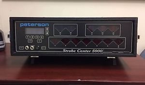 Peterson Strobe Center 5000 Tuner