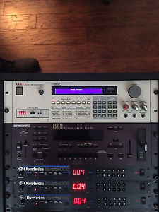 Vintage Ensoniq ASR-10R Rack with SCSI and GOTEK USB SSD FLOPPY DRIVE EMULATOR