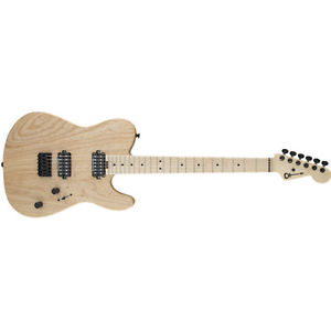 Charvel Pro-Mod San Dimas Style 2 HH Guitar, Natural Ash, Maple +Cable