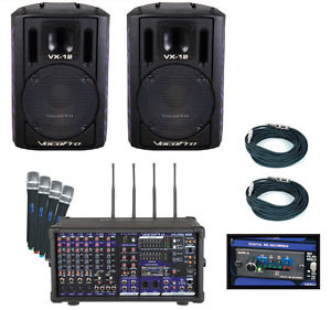 PA-PRO TRIO 900W Professional P.A. Mixer Package