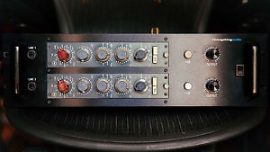 Vintage Neve 1073 Pair Vintage King Rack Mic Pre Preamp EQ Flawless NR