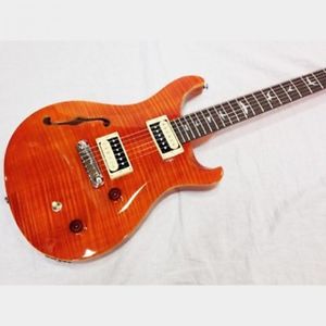 Paul Reed Smith(PRS) SE Custom 22 Semi-Hollow Orange guitar FROM JAPAN/512