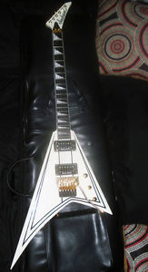 NEW+CASE+EXTRAS RANDY RHOADS RR3 SEYMOUR DUNCAN+FLOYD ROSE MODEL ELECTRIC GUITAR