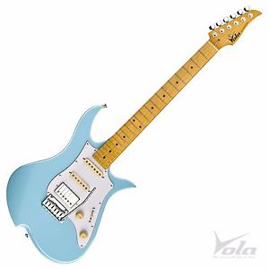 Vola Origin 22 MF Daphne Blue Electric Guitar Hand made in Japan